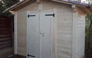 cabane de jardin en bois