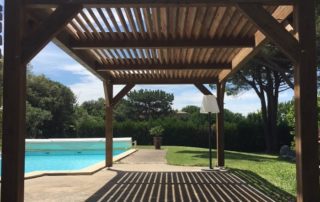 pergola épicéa contrecollé classe III