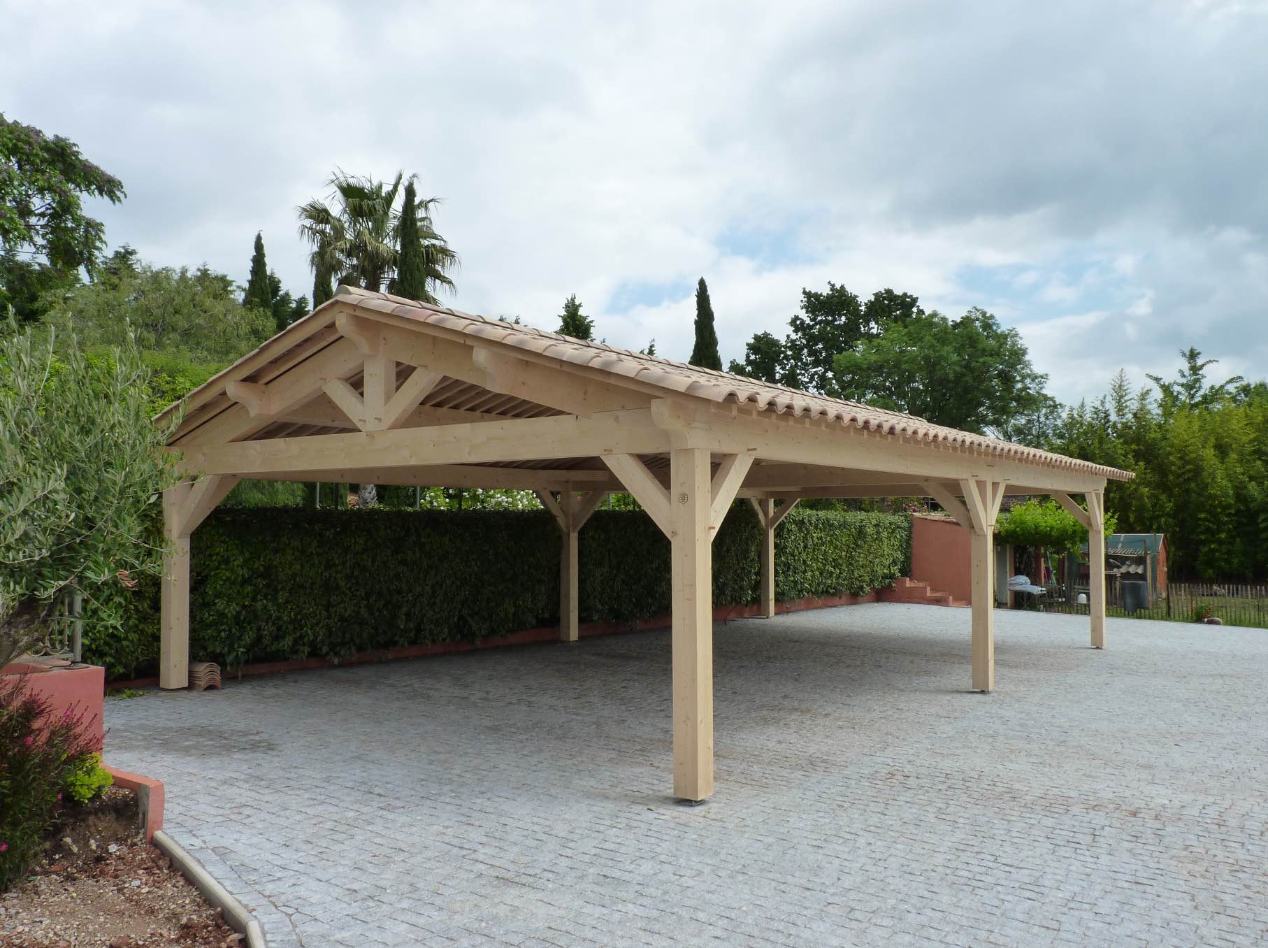 Abri de jardin en bois - Autoportant - 2 pans