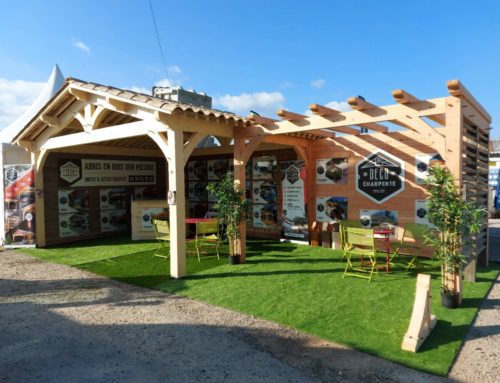 Le RCT sur le stand Déco Charpente