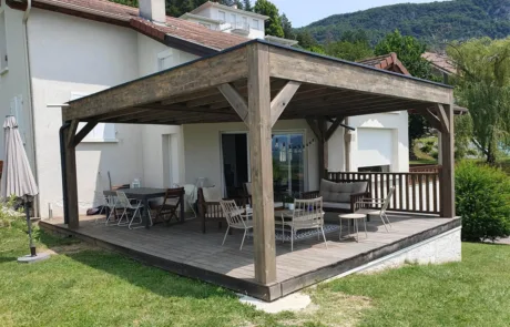 Pergola contemporaine